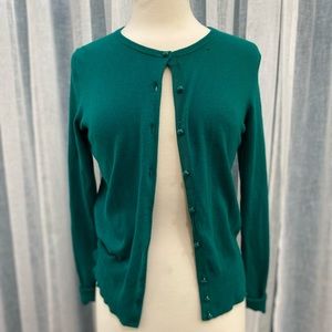 Ann Taylor Cotton Blend Chic Cardigan